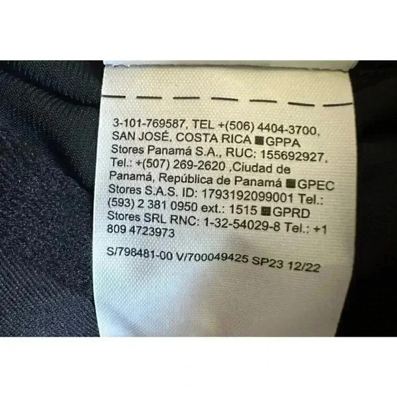 NWT Athleta Black Hampton Bra Cup Tankini Top Sz. 38 B/C Swim Beach Classic $89 - Picture 11 of 11